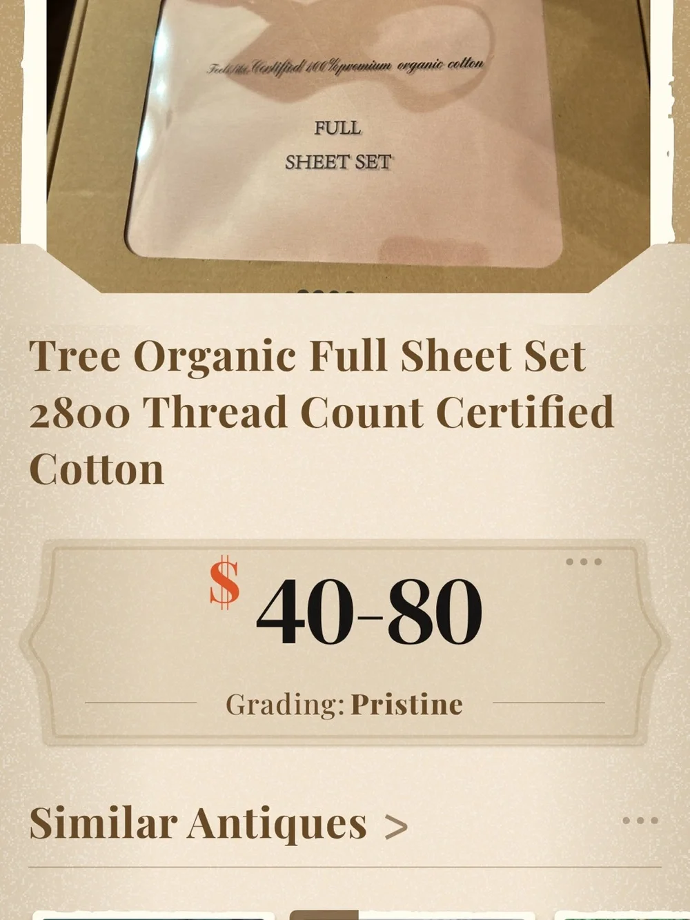 FULL Sheet Set - original Tree ORGANIC Blush Pink 100% Cotton NEW IN  BOX